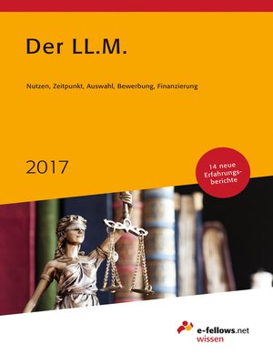 cover image of Der LL.M. 2017